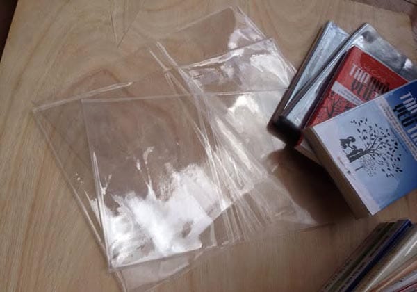 Cách bọc sách bằng bìa plastic trong