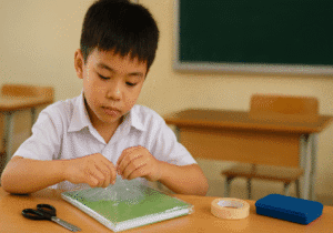 Cách giữ sách giáo khoa luôn mới