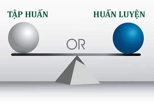 So sánh tập huấn và huấn luyện