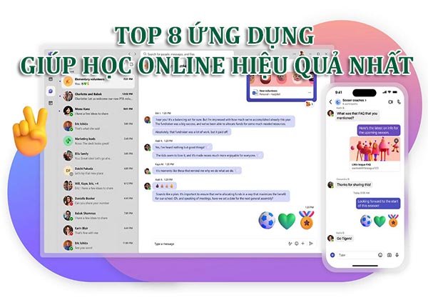 Top 8 ứng dụng giúp học Online hiệu quả nhất