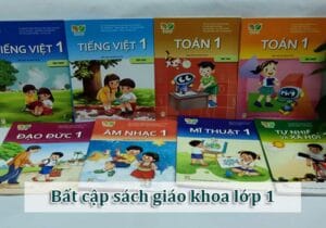 Bất cập sách giáo khoa lớp 1