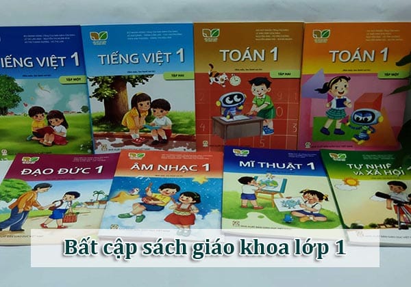 Bất cập sách giáo khoa lớp 1